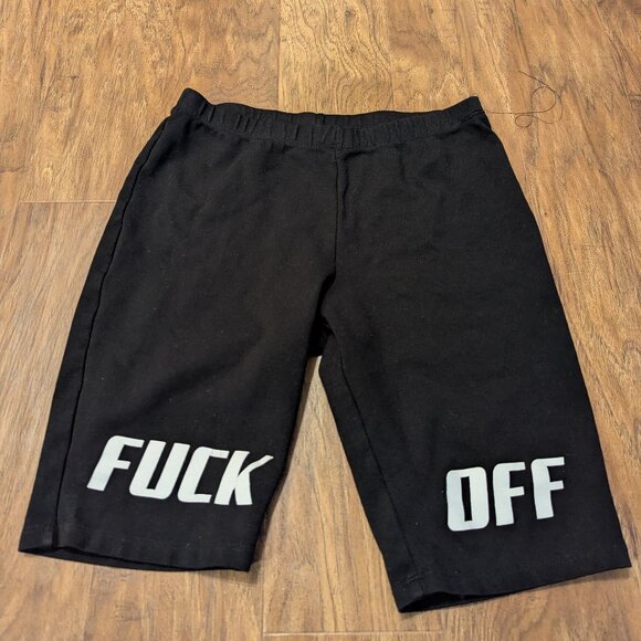 F--k Off Shorts Screenprinted - Picture 1 of 6